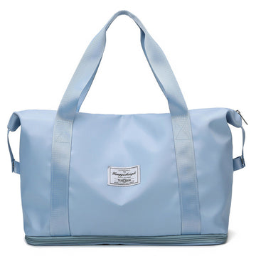 Zone Bag Expandable Gym Duffel — Blue