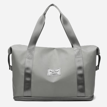 Zone Bag Expandable Gym Duffel — Grey