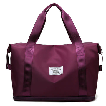 Zone Bag Expandable Gym Duffel — Deep purple