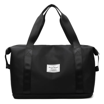 Zone Bag Expandable Gym Duffel — Black